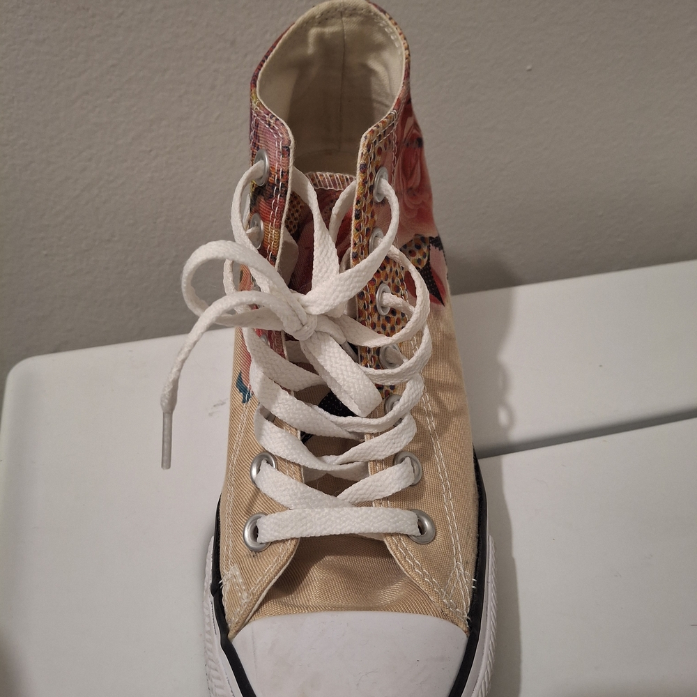 Converse All Star High-Tops with Multicolor Pattern - Picture 5 of 8